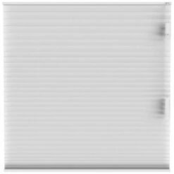 Plisségordijn Dubbel 25mm Lichtdoorlatend - Wit (10323)