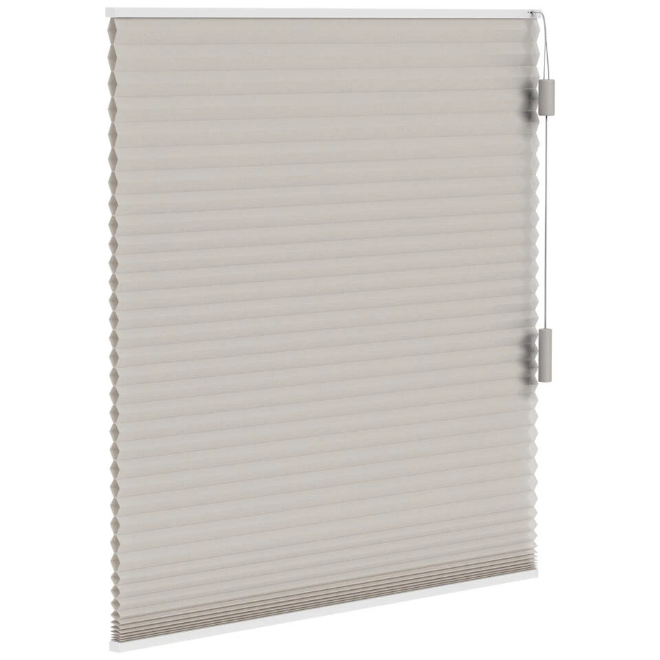 Fenstr Plisségordijn Boston Dubbel 25mm Lichtdoorlatend - Linnen (25511) - Afbeelding 4