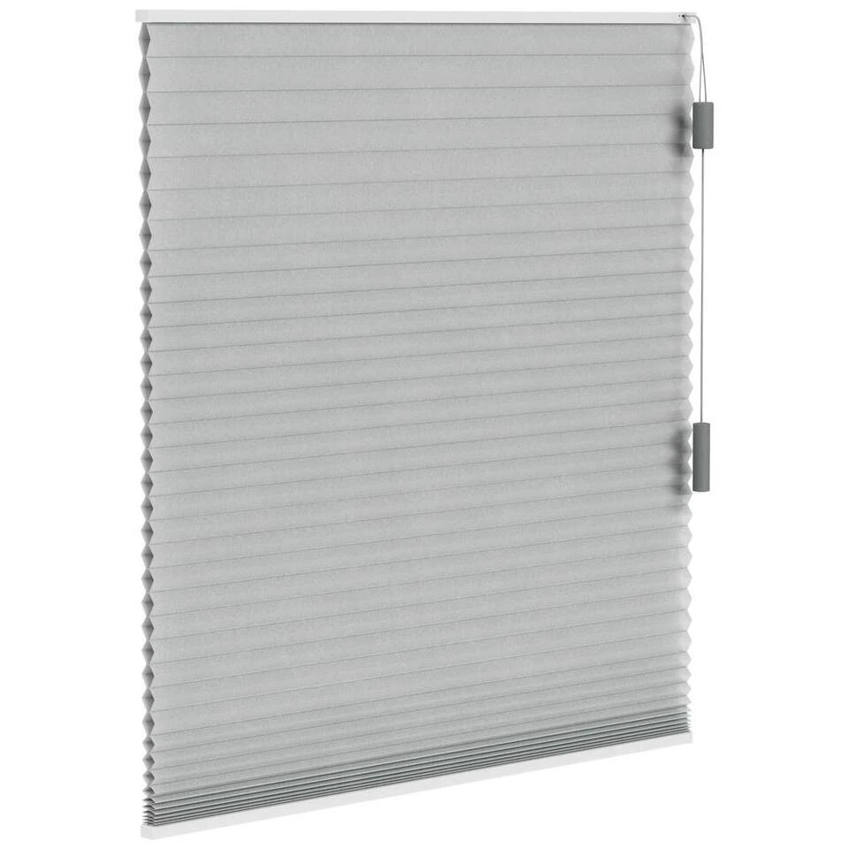 Fenstr Plisségordijn Seattle Dubbel 25mm Lichtdoorlatend - Linnen (25512) - Afbeelding 4