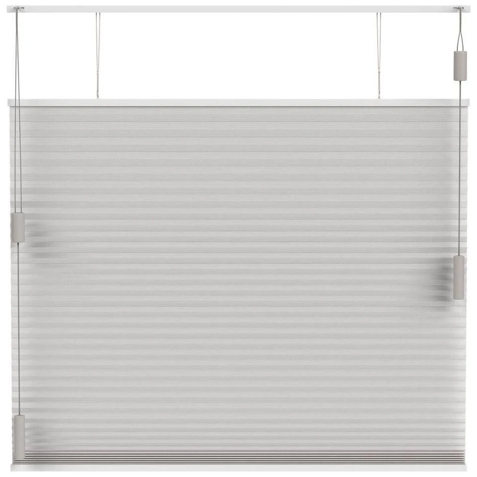 Fenstr Plisségordijn Brisbane Dubbel 25mm Lichtdoorlatend - Beige (25108) - Afbeelding 2