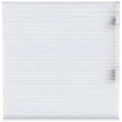 Fenstr Plisségordijn Toronto Dubbel 25mm Lichtdoorlatend - Sneeuwwit (10012)