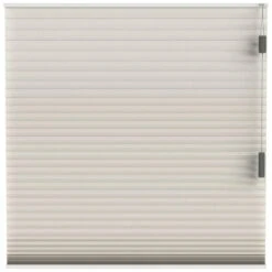 Fenstr Plisségordijn Montreal Dubbel 25mm Lichtdoorlatend - Crème (25006)