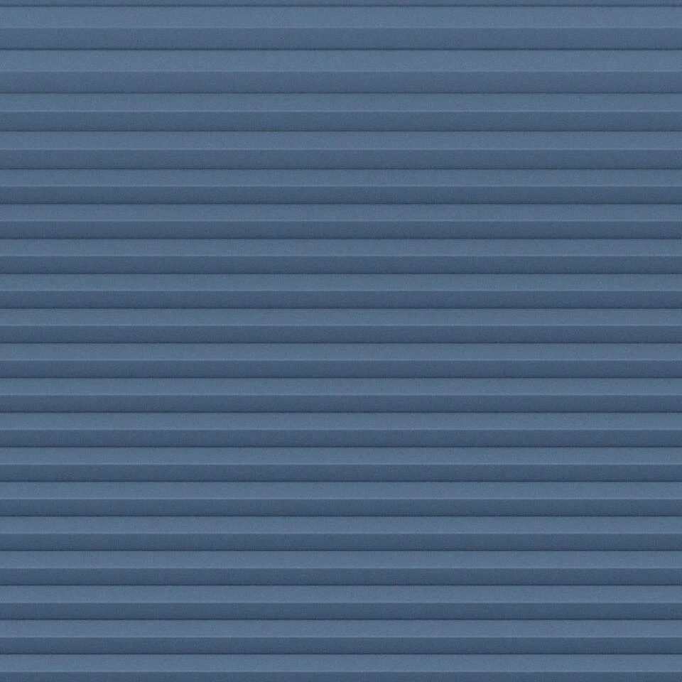 Fenstr Plisségordijn Montreal Dubbel 25mm Lichtdoorlatend - Donkerblauw (35507) - Afbeelding 3