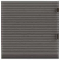 Fenstr Plisségordijn Chicago Dubbel 25mm Verduisterend - Donkerbruin (30403)