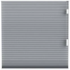 Fenstr Plisségordijn Montreal Dubbel 25mm Verduisterend - Grijs (20231)