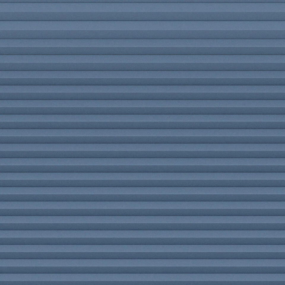 Fenstr Plisségordijn Montreal Dubbel 25mm Verduisterend - Donkerblauw (35508) - Afbeelding 3