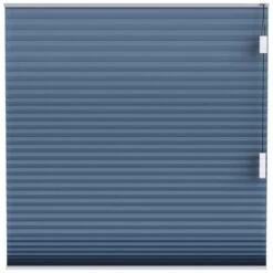 Fenstr Plisségordijn Montreal Dubbel 25mm Verduisterend - Donkerblauw (35508)