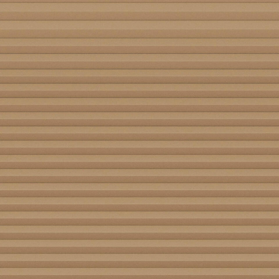 Fenstr Plisségordijn Montreal Dubbel 25mm Verduisterend - Tabak (30953) - Afbeelding 3