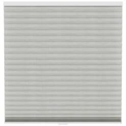 Fenstr Plisségordijn Sidney Dubbel 45mm Transparant - Linnen (25514)