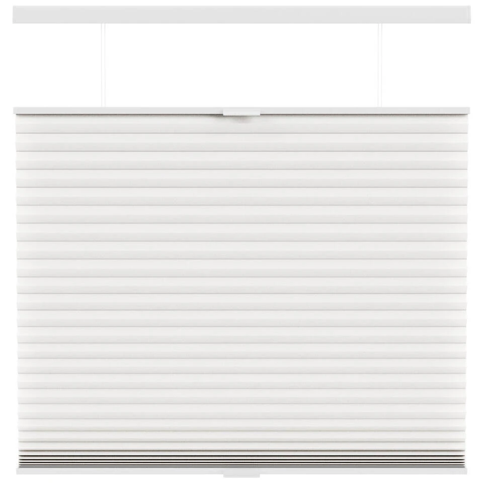 Fenstr Plisségordijn Chicago Dubbel 45mm Lichtdoorlatend - Off-white (10717) - Afbeelding 2