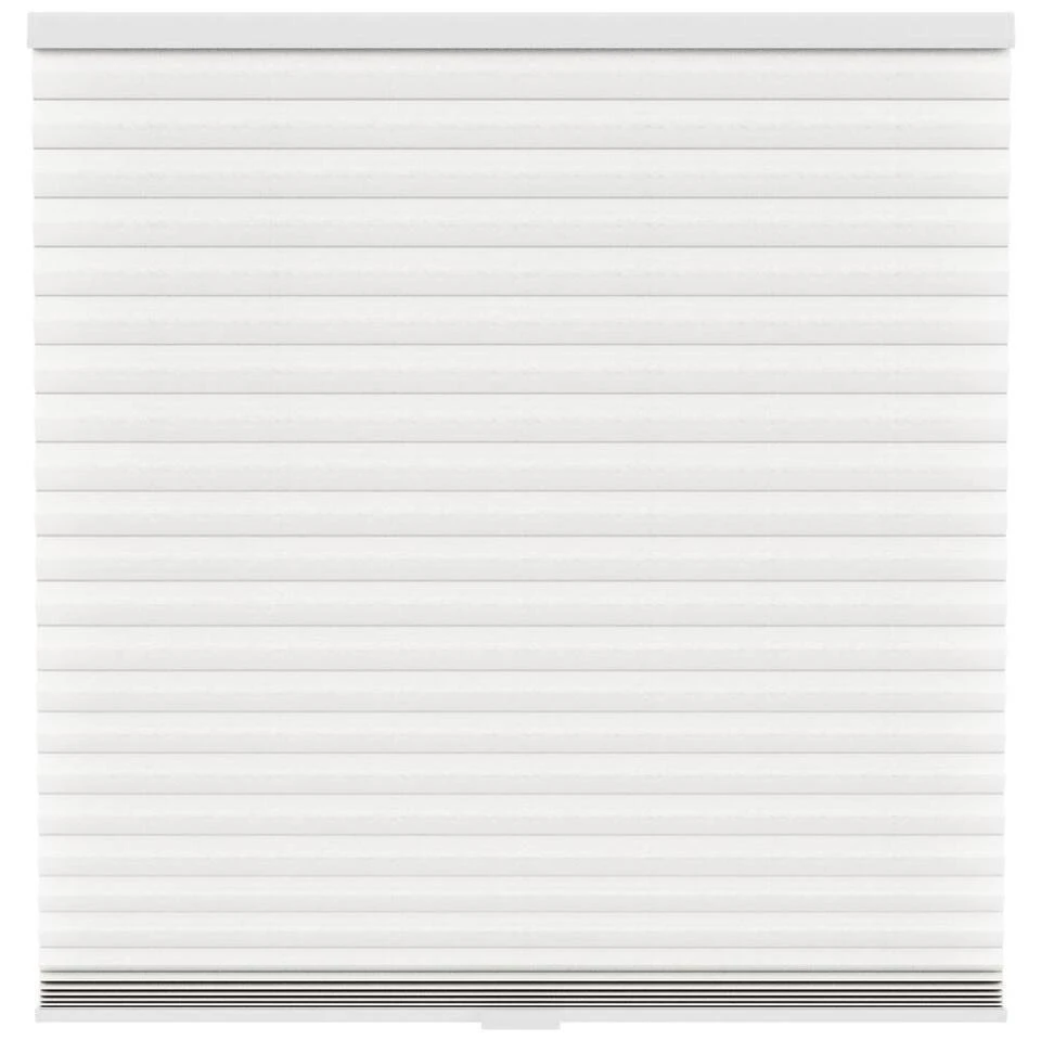 Fenstr Plisségordijn Chicago Dubbel 45mm Lichtdoorlatend - Off-white (10717)