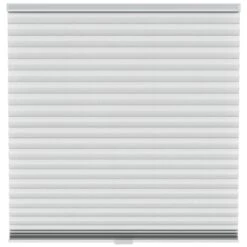 Fenstr Plisségordijn Chicago Dubbel 45mm Lichtdoorlatend - Lichtgrijs (20033)