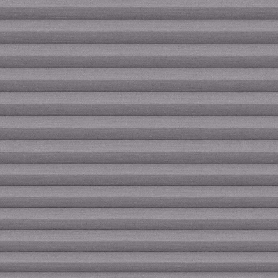 Fenstr Plisségordijn Chicago Dubbel 45mm Lichtdoorlatend - Grijs (20232) - Afbeelding 3