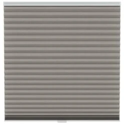 Fenstr Plisségordijn Chicago Dubbel 45mm Lichtdoorlatend - Taupe (30024)