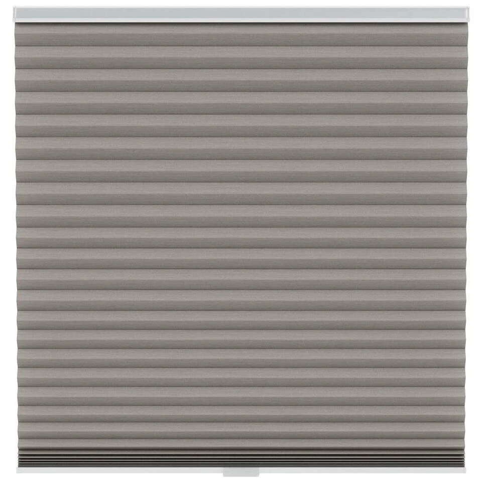 Fenstr Plisségordijn Chicago Dubbel 45mm Lichtdoorlatend - Taupe (30024)