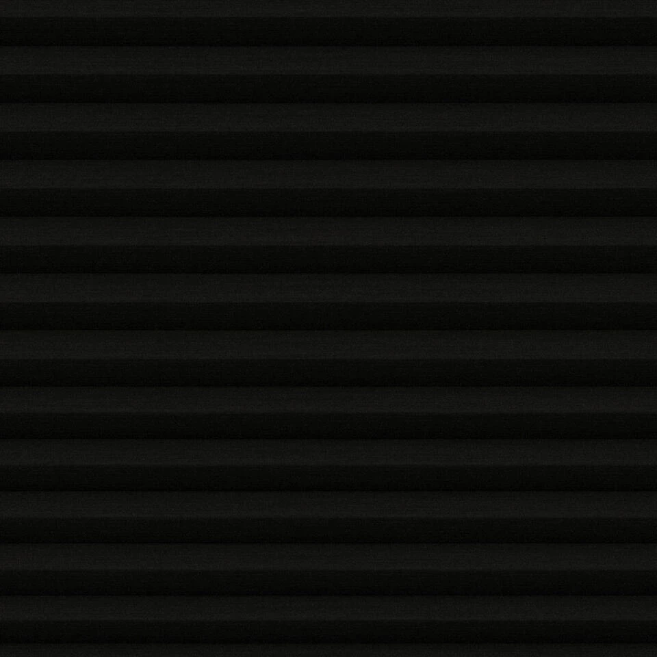 Fenstr Plisségordijn Chicago Dubbel 45mm Lichtdoorlatend - Zwart (15024) - Afbeelding 3