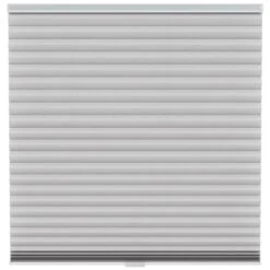 Fenstr Plisségordijn Singapore Dubbel 45mm Lichtdoorlatend - Lichtgrijs (20034)