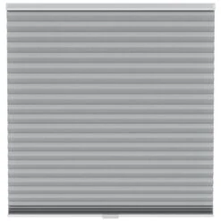 Fenstr Plisségordijn Chicago Dubbel 45mm Verduisterend - Donkergrijs (20517)