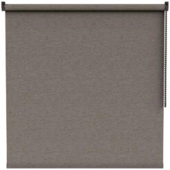 Fenstr Rolgordijn Venetië Transparant - Zwartbruin (15902)