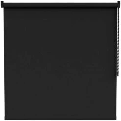 Fenstr Rolgordijn Stockholm Lichtdoorlatend - Zwart (15003)