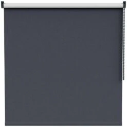 Fenstr Rolgordijn Stockholm Verduisterend - Antraciet (20727)