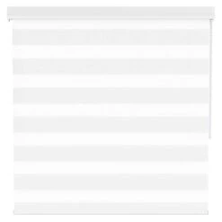 Fenstr Duo Rolgordijn Bazel Lichtdoorlatend - Wit (10314)
