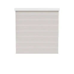 Fenstr Duo Rolgordijn Marseille Lichtdoorlatend - Beige (25105)