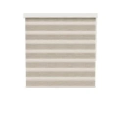 Fenstr Duo Rolgordijn Marseille Lichtdoorlatend - Zand (25309)