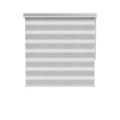 Fenstr Duo Rolgordijn Marseille Lichtdoorlatend - Grijs (20220)