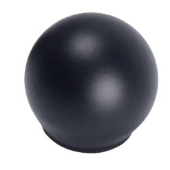 2 Knoppen Bola Ø20mm - Zwart